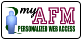My AFM Personalized Web Access
