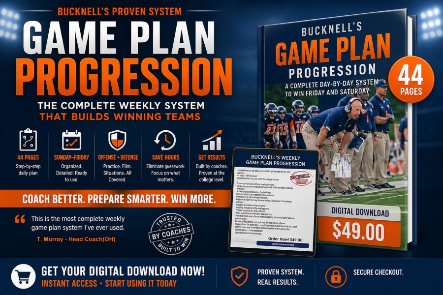 Bucknell College Game Plan Progression