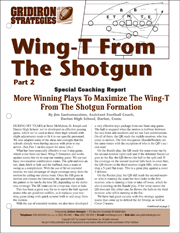 Wing-T From The Shotgun: Part 2