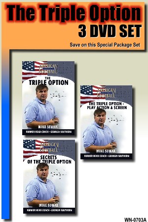 The Triple Option w/Mike Sewak - 3 DVD Set Special Package