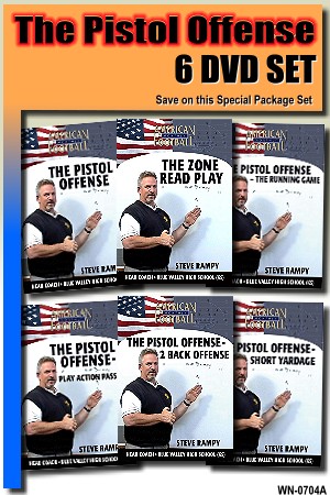 The Pistol Offense w/Steve Rampy - 6 DVD Set Special Package