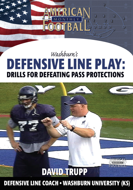 Washburn's Defensive Line Play - Drills for Defeating Pass Protections