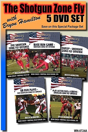 The Shotgun Zone Fly w/Bryon Hamilton - 5 DVD Set Special Package
