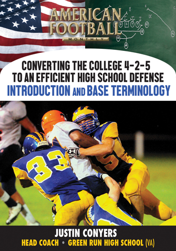 Converting the College 4-2-5 to an Efficient High School Defense - Introduction and Base Terminology