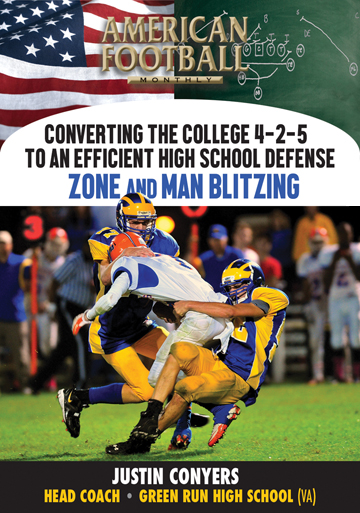 Converting the College 4-2-5 to an Efficient High School Defense - Zone and Man Blitzing