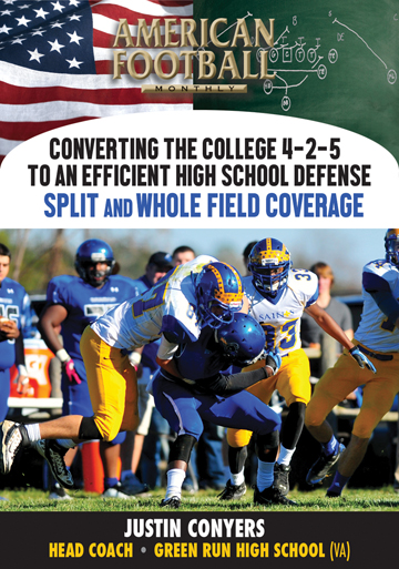 Converting the College 4-2-5 to an Efficient High School Defense - Split and Whole Field Coverage